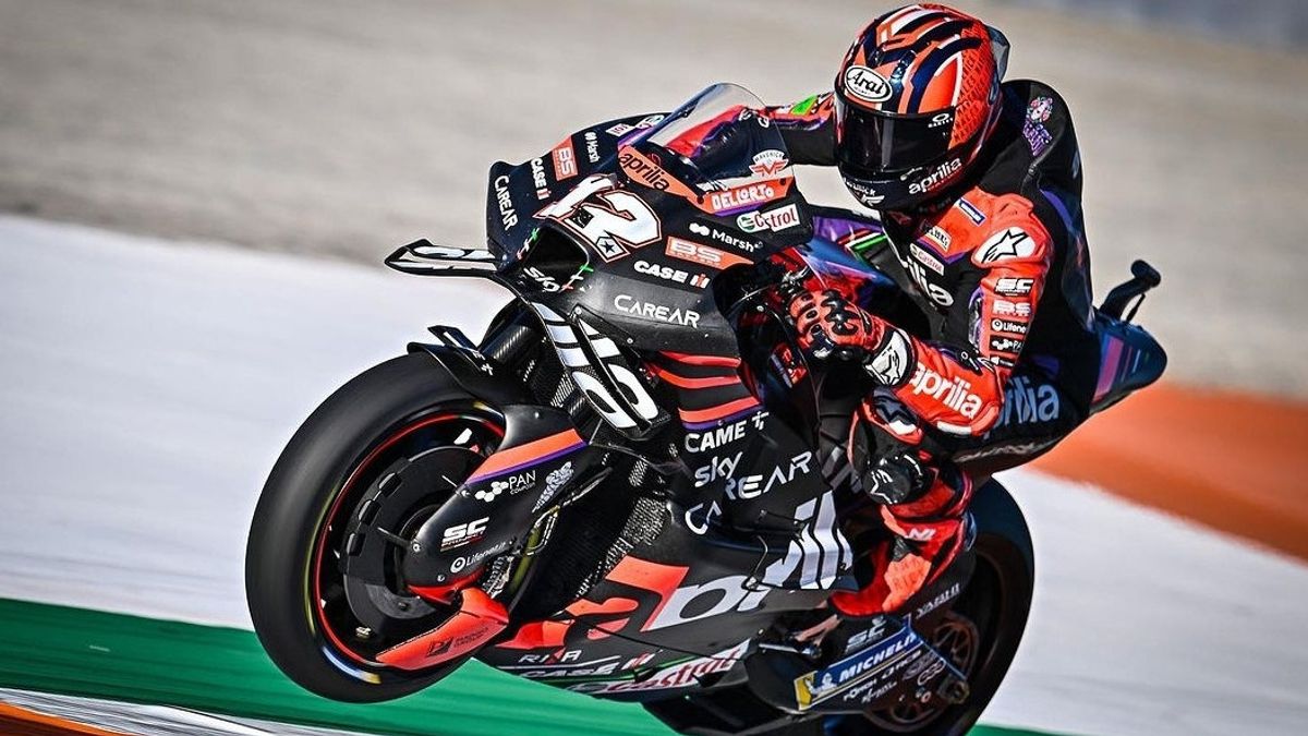 MotoGP : Aprilia Akui 2023 'Bukan Tahun Yang Baik Bagi Kami'